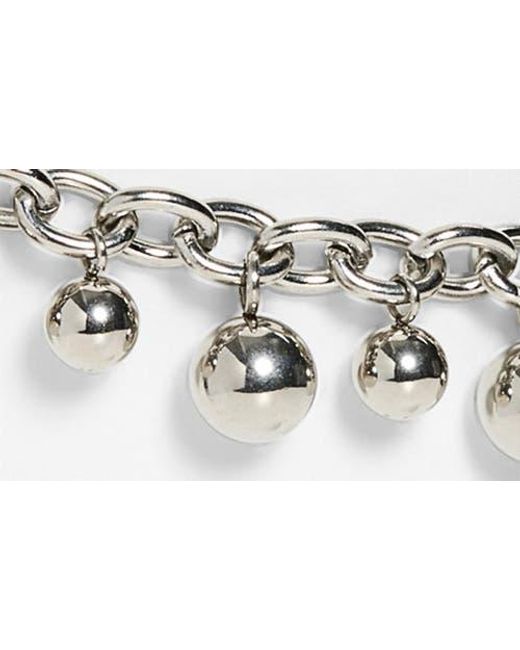 VIDAKUSH White Sphere Anklet