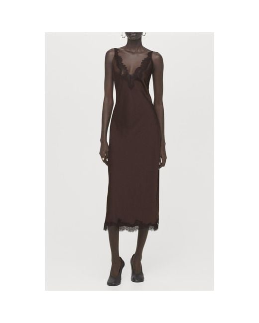 mango satin camisole dress Satin camisole dress