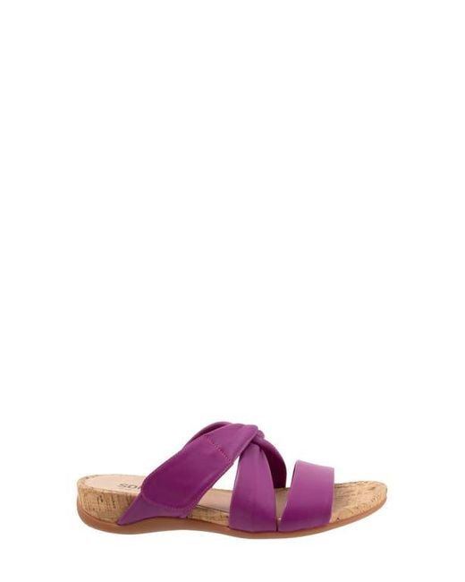 Softwalk® Purple Tallulah Slide Sandal