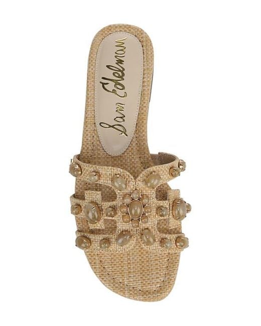 Sam Edelman Multicolor Bay Ray Slide Sandal