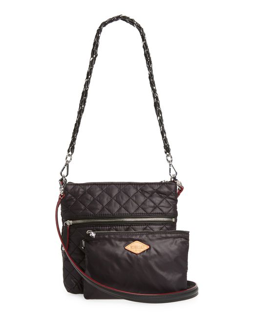MZ Wallace Downtown Crosby Crossbody Bag in Black Lyst
