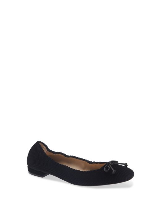 Stuart Weitzman Black Bria Ballet Flat
