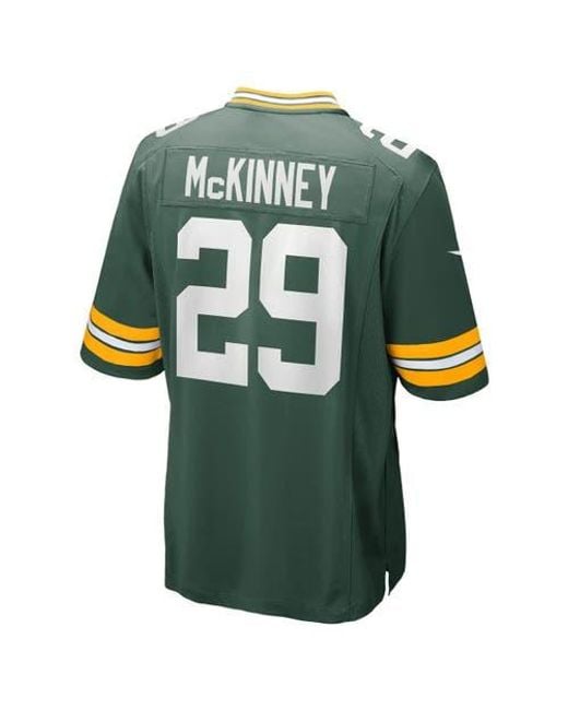 Nike Green Xavier Mckinney Bay Packers Team Game Jersey for men