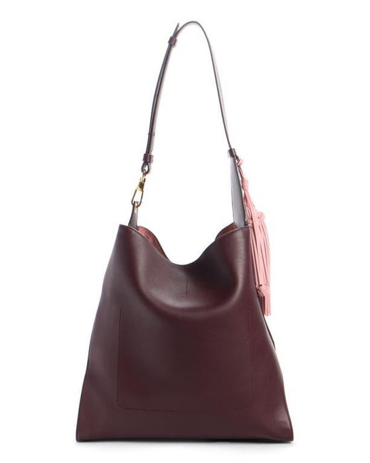 Givenchy Purple Medium Day Leather Hobo Bag