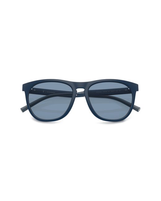 Oliver Peoples Blue X Roger Federer R-1 55mm Irregular Sunglasses for men