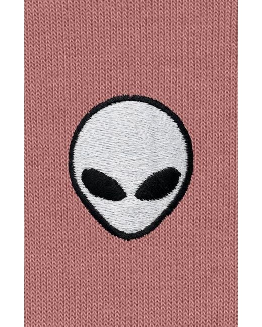 Alix Red Alien Midweight Fleece Jogger Pant for men