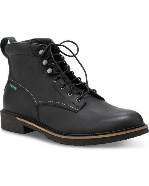 Eastland Black Allagash Standard Derby Boot for men