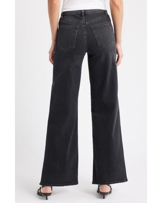 FRAME Blue Le Slim Palazzo High Waist Wide Leg Jeans