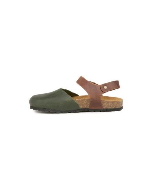 Celtic & Co. Green Closed Toe Sandal