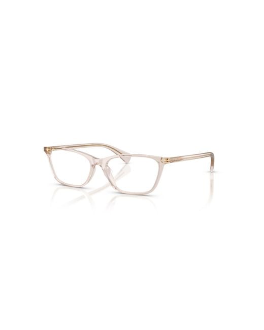 Ralph Metallic 55Mm Rectangle Optical Glasses