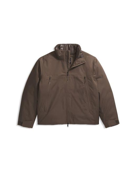 The North Face Gray Mountain Range Waterproof Down Jacket for men