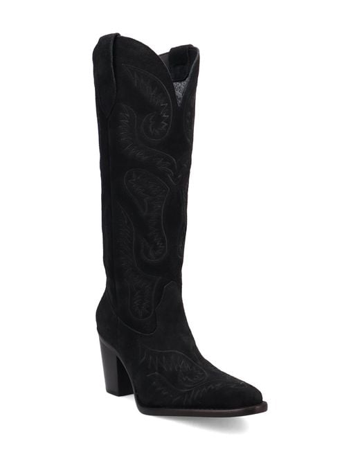 Dingo Black Evita Western Boot