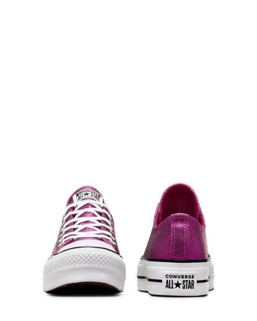 Converse Chuck Taylor All Star Lift Platform Oxford Sneaker in Pink | Lyst