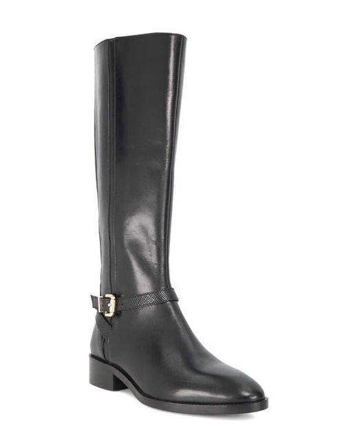 Dune Black Tillies Knee High Boot