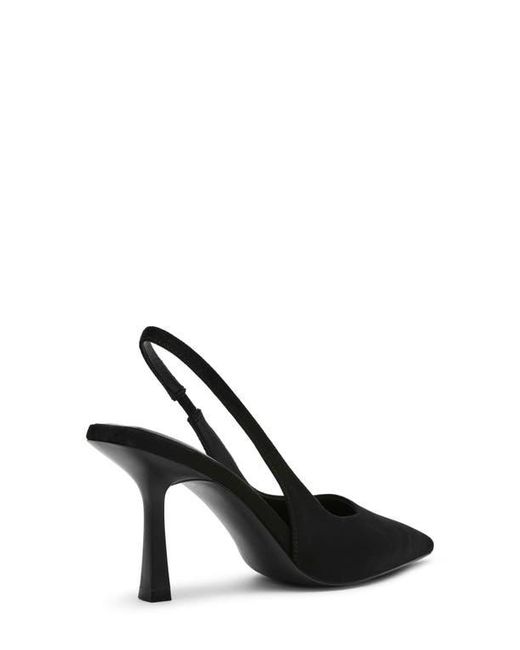 Anne Klein Black Itzy Pointed Toe Slingback Pump