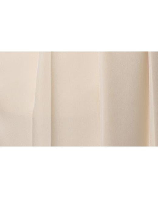 JLUXLABEL Natural Clara Pleated Wide Leg Trousers