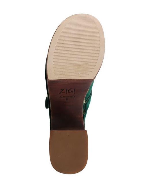 Zigi Black Macarena Platform Clog
