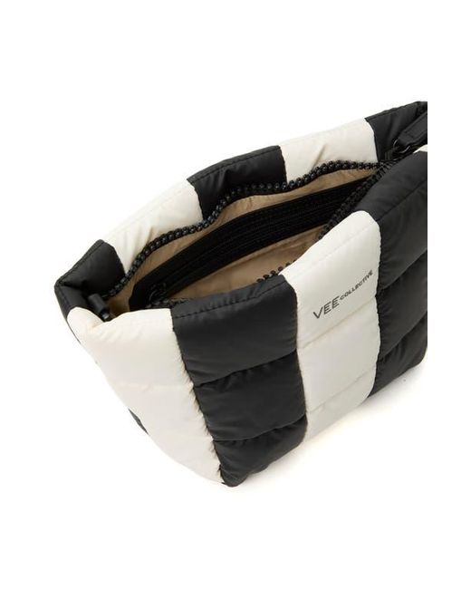 VEE COLLECTIVE Green Porter Colorbock Recycled Nylon Clutch
