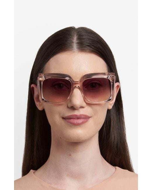 Etro Multicolor 57Mm Square Sunglasses