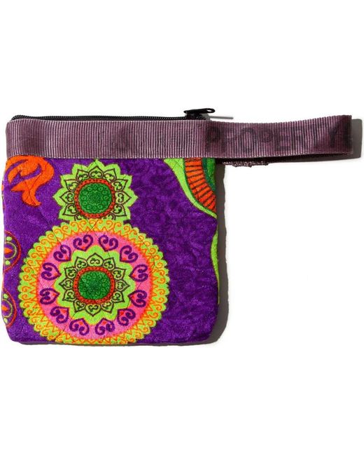 Puebco Purple Mao's Fabric Pouch