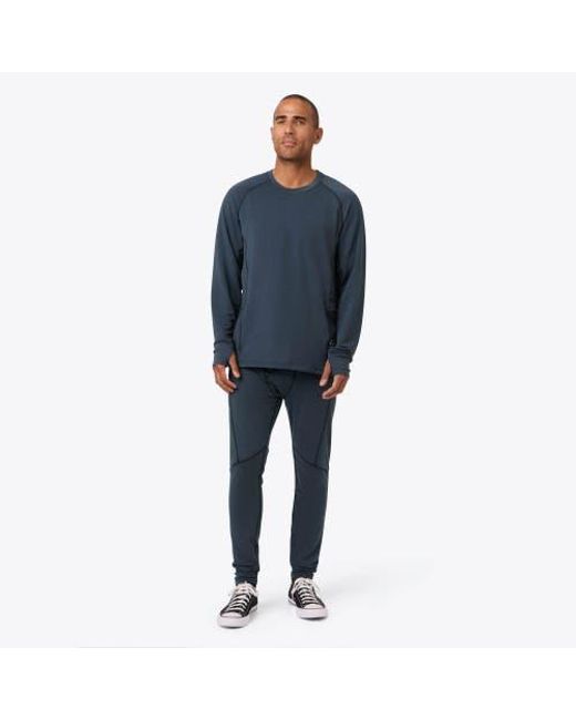 Mobile Warming Blue Baselite Heated Base Layer Pant for men