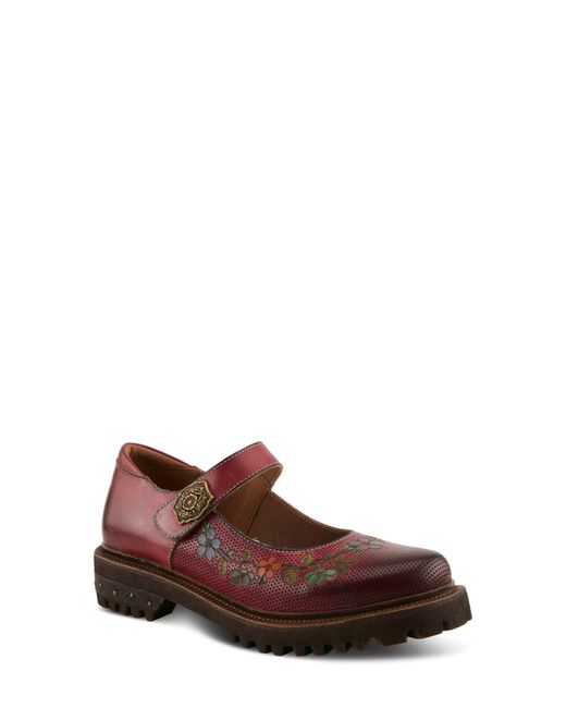 Spring Step Brown Danuella Platform Mary Jane
