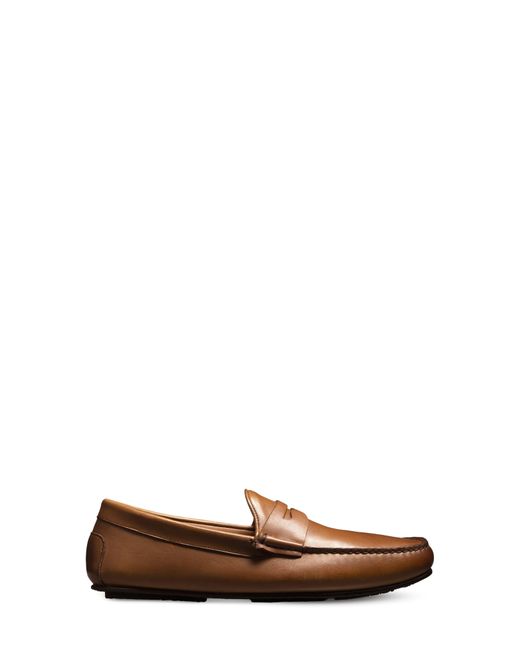 Allen Edmonds Supersport Moc Toe Penny Loafer in Brown for Men Lyst