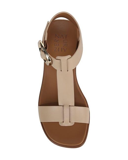 Naturalizer Brown Brandy T-Strap Sandal