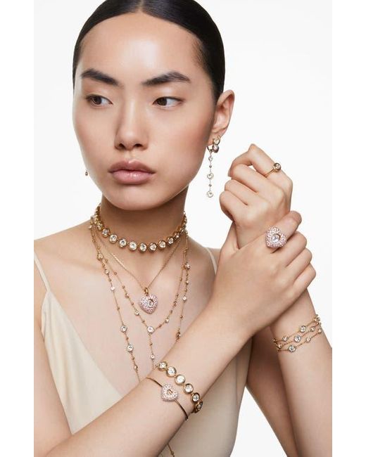 Swarovski Metallic Imber Layered Bracelet