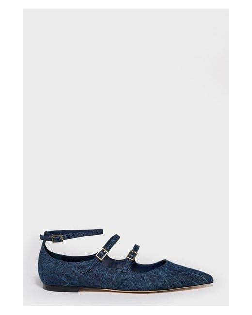 Marion Parke White Francine Flat