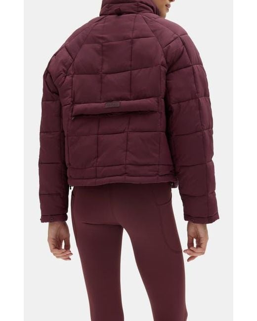 Halfdays Red Nellie Packable Puffer Jacket