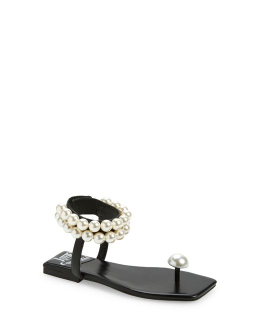 Jeffrey Campbell Chateau Embellished Sandal in White | Lyst