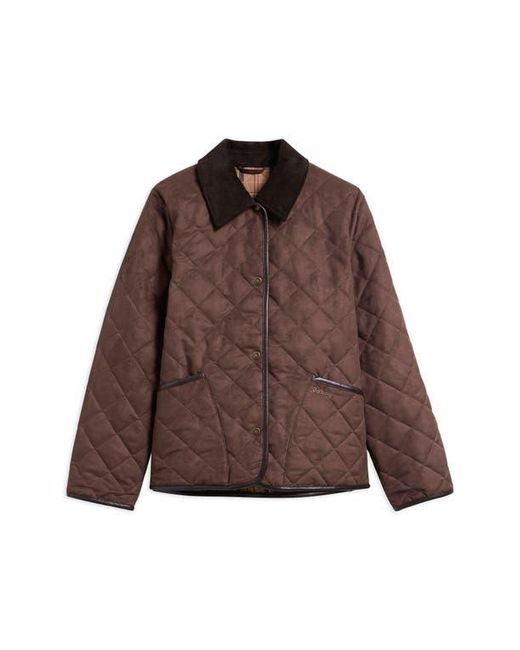 Barbour Brown Sonya Quilted Jacket