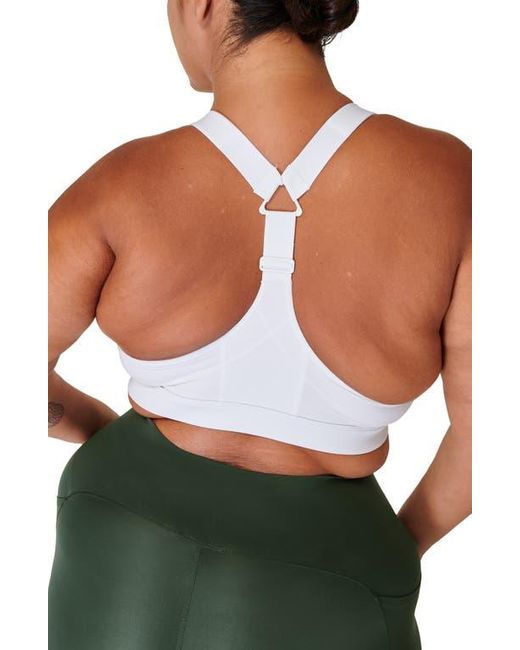 Sweaty Betty Green Power Medium Impact Sports Bra