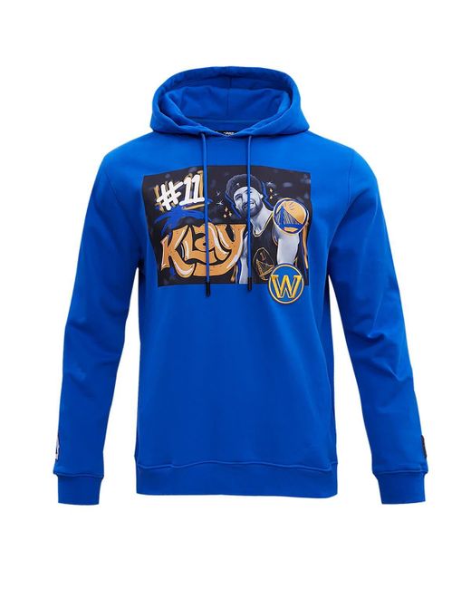 Stephen Curry Golden State Warriors Pro Standard 75th Anniversary  Short-Sleeved Pullover Hoodie - Yellow