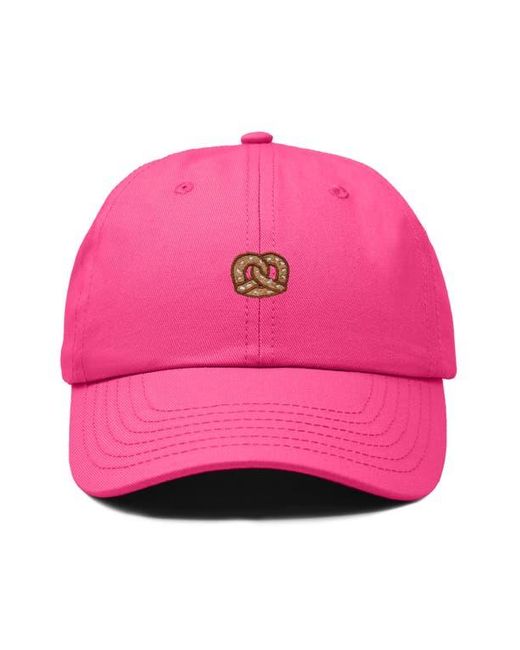 Alix Pink Pretzel Dad Cap