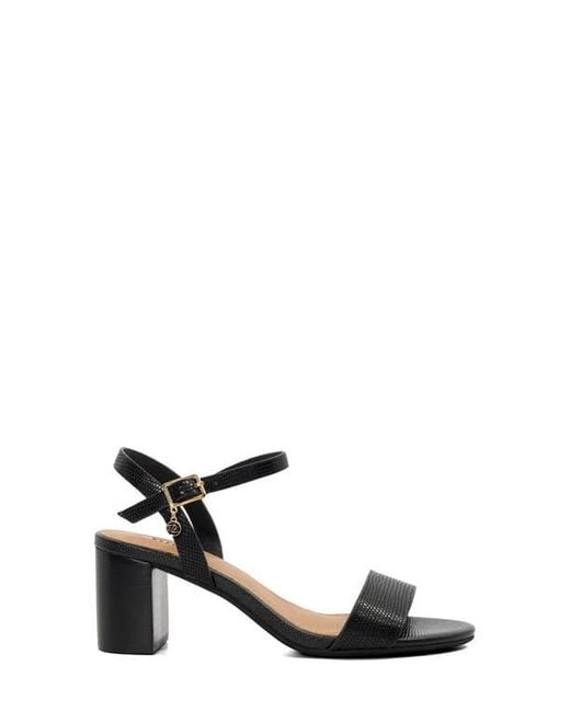 Dune Black Jelly Sandal
