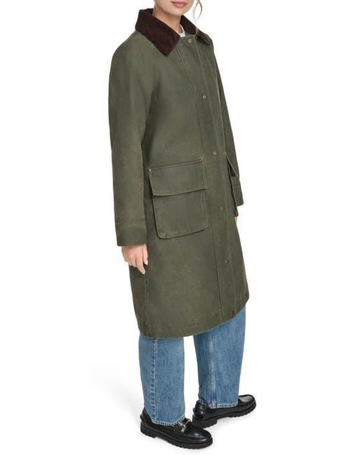 Levi's Green Extralong Barn Jacket
