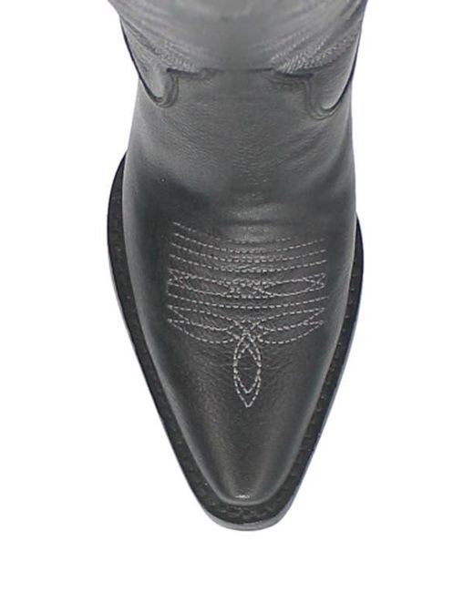 Dingo Black Knee High Western Boot