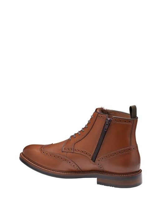 Johnston & Murphy Brown Durham Waterproof Cap Toe Boot for men