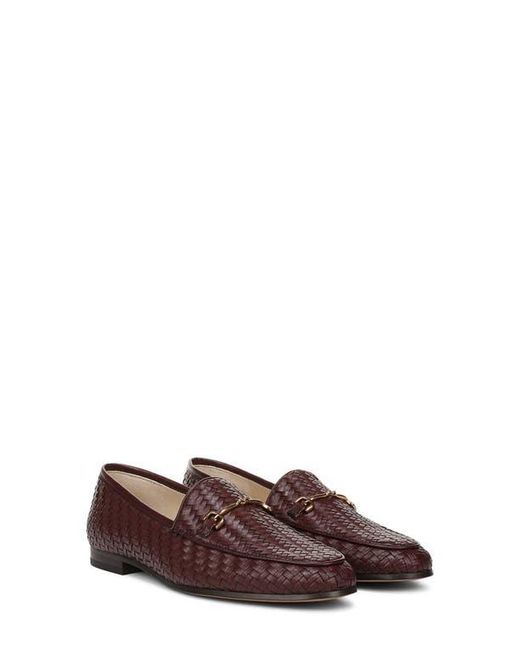 Sam Edelman Brown Loraineweave Bit Loafer