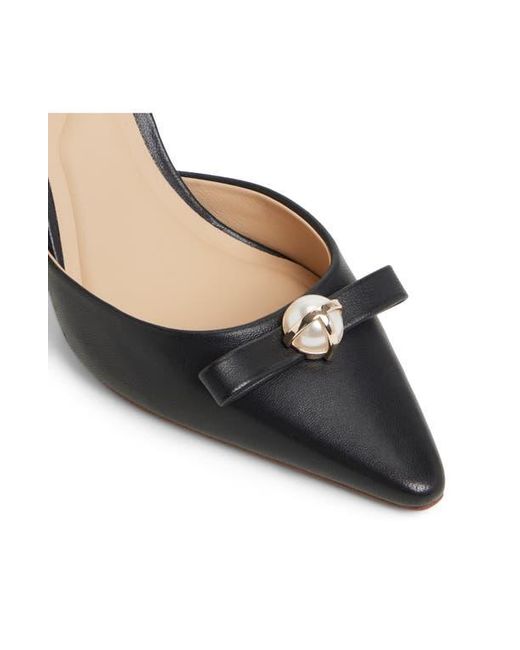 Ted Baker Black Sienna Slingback Pointed Toe Pump