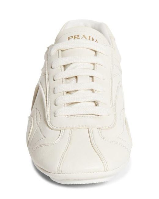 Prada White Montecarlo Re-Edition 2005 Sneaker