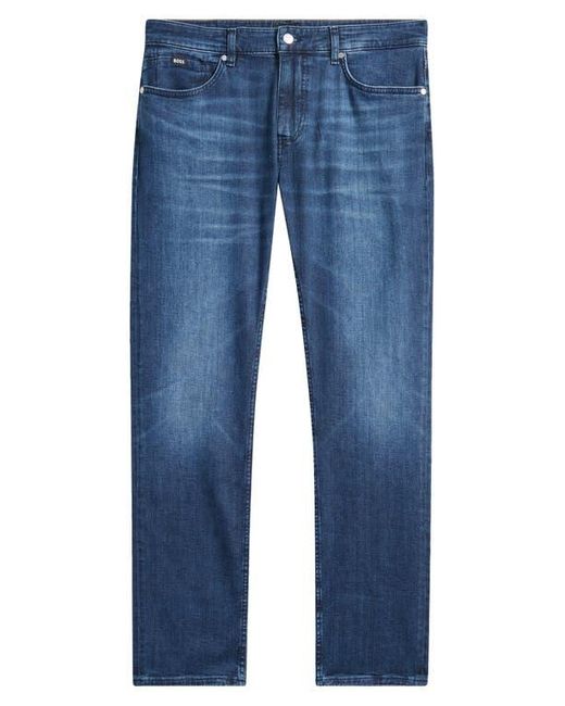 Boss Blue Delaware Slim Fit Jeans for men