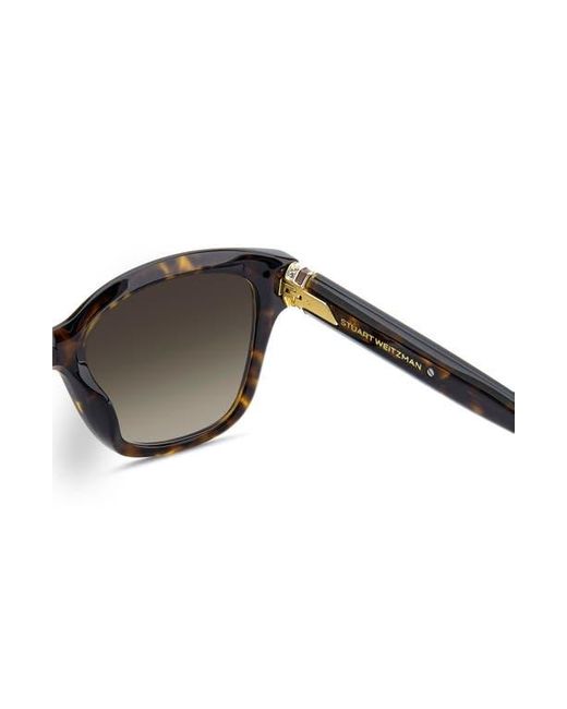 Stuart Weitzman Multicolor 53Mm Gradient Square Sunglasses