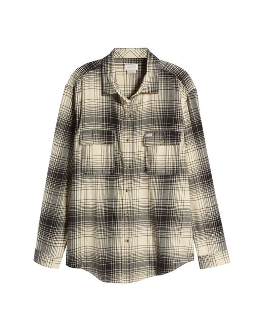 Brixton Bowery Flannel Button-up Shirt | Lyst