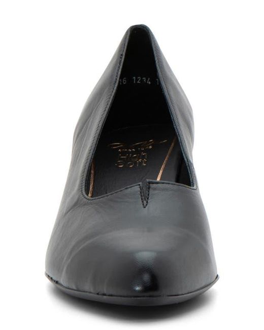 Ara Black Kit Kitten Heel Pump
