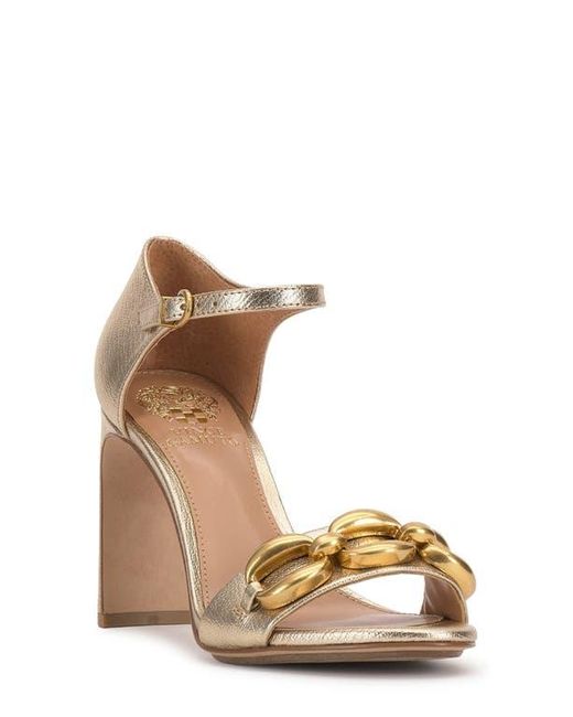 Vince Camuto Brown Aurelia Ankle Strap Sandal