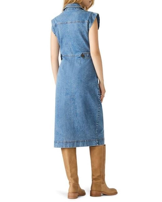 Steve Madden Blue Julieta Denim Midi Dress