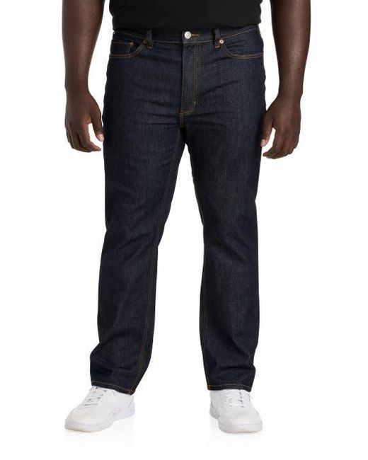 True Nation by DXL Blue Big & Tall Athletic-Fit Stretch Jeans for men